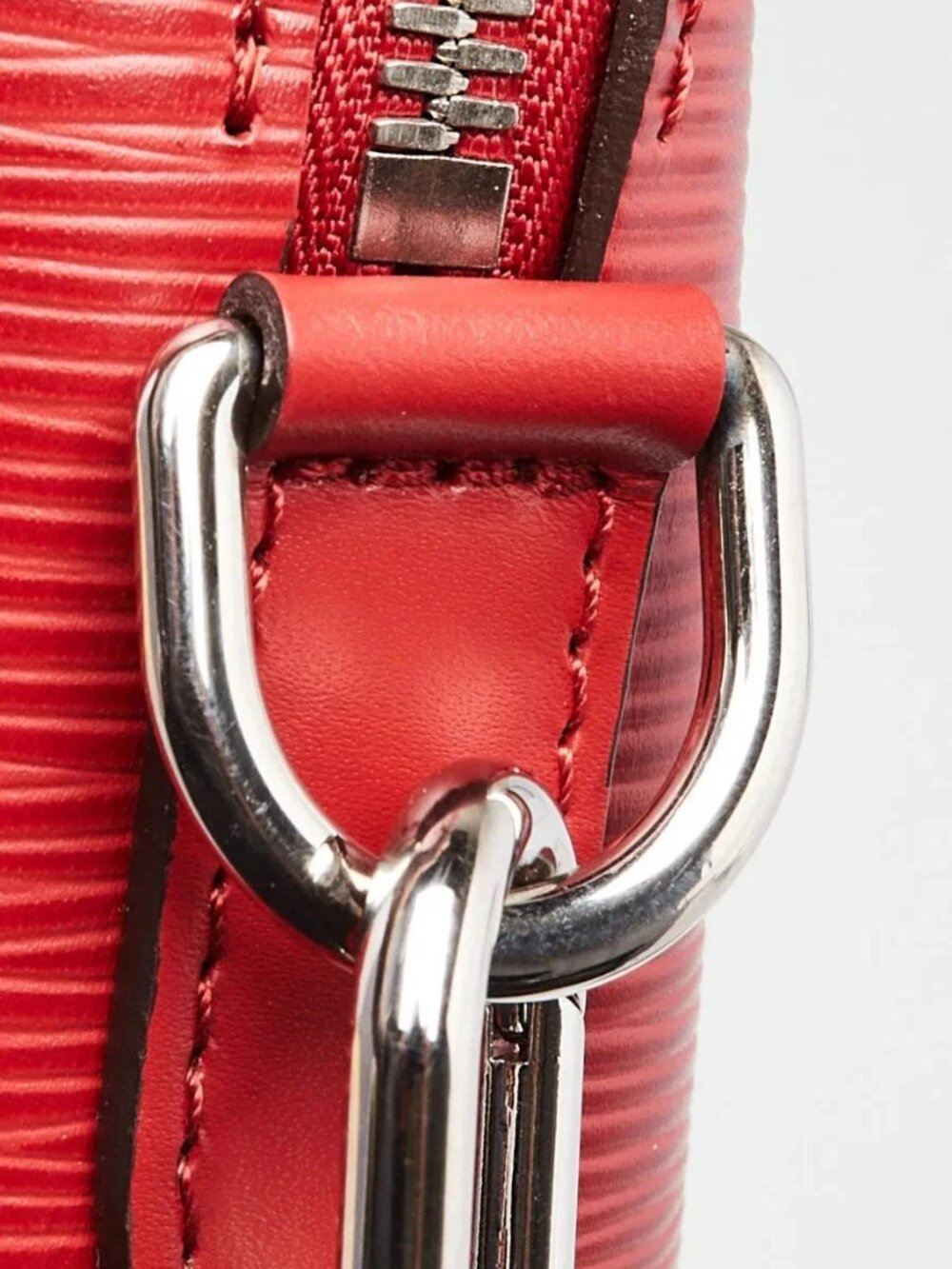 Louis Vuitton Rouge Epi Leather Porte-Documents Jour Bag View 6
